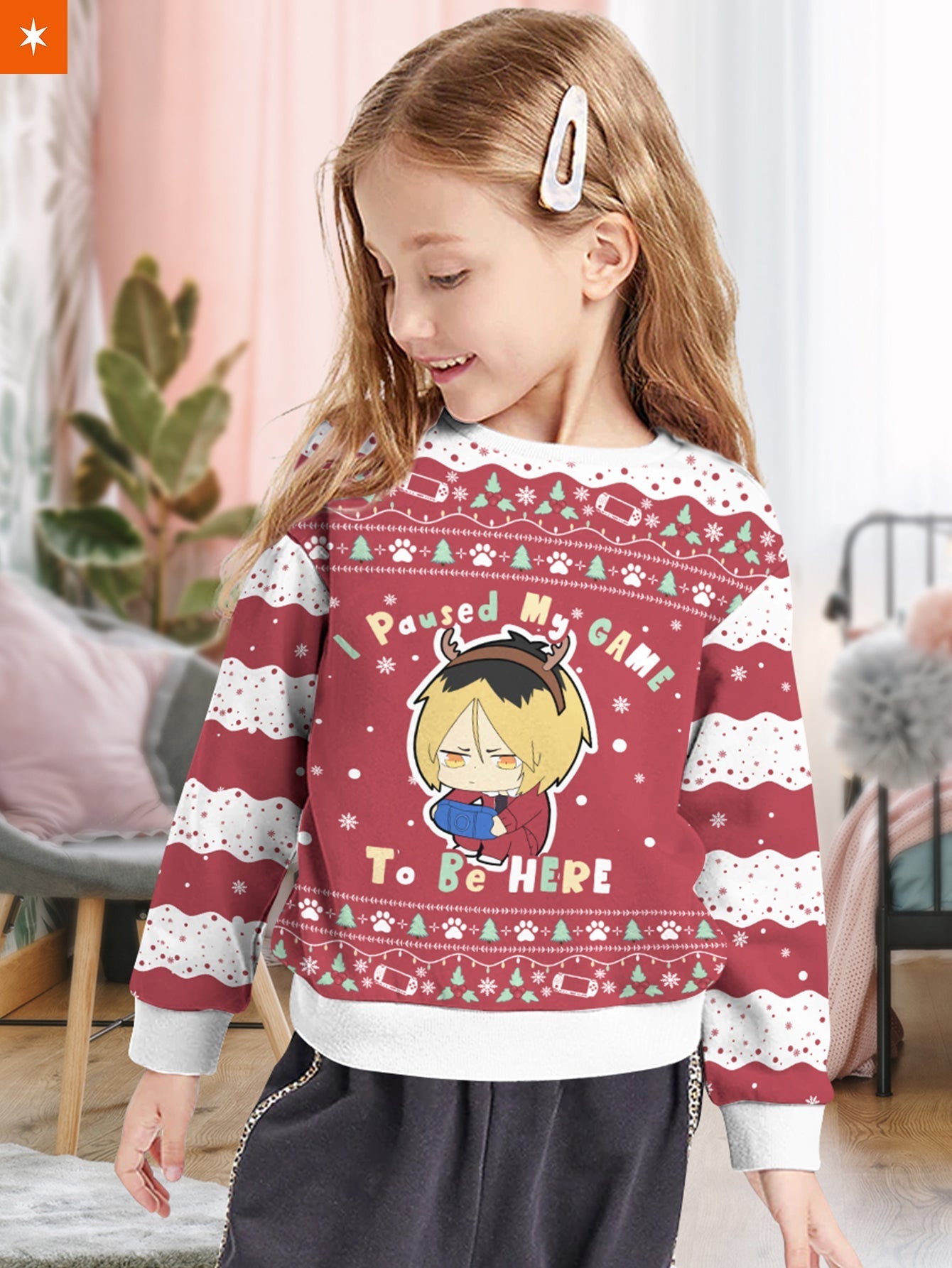 Fandomaniax - So Kenma Kids Unisex Wool Sweater