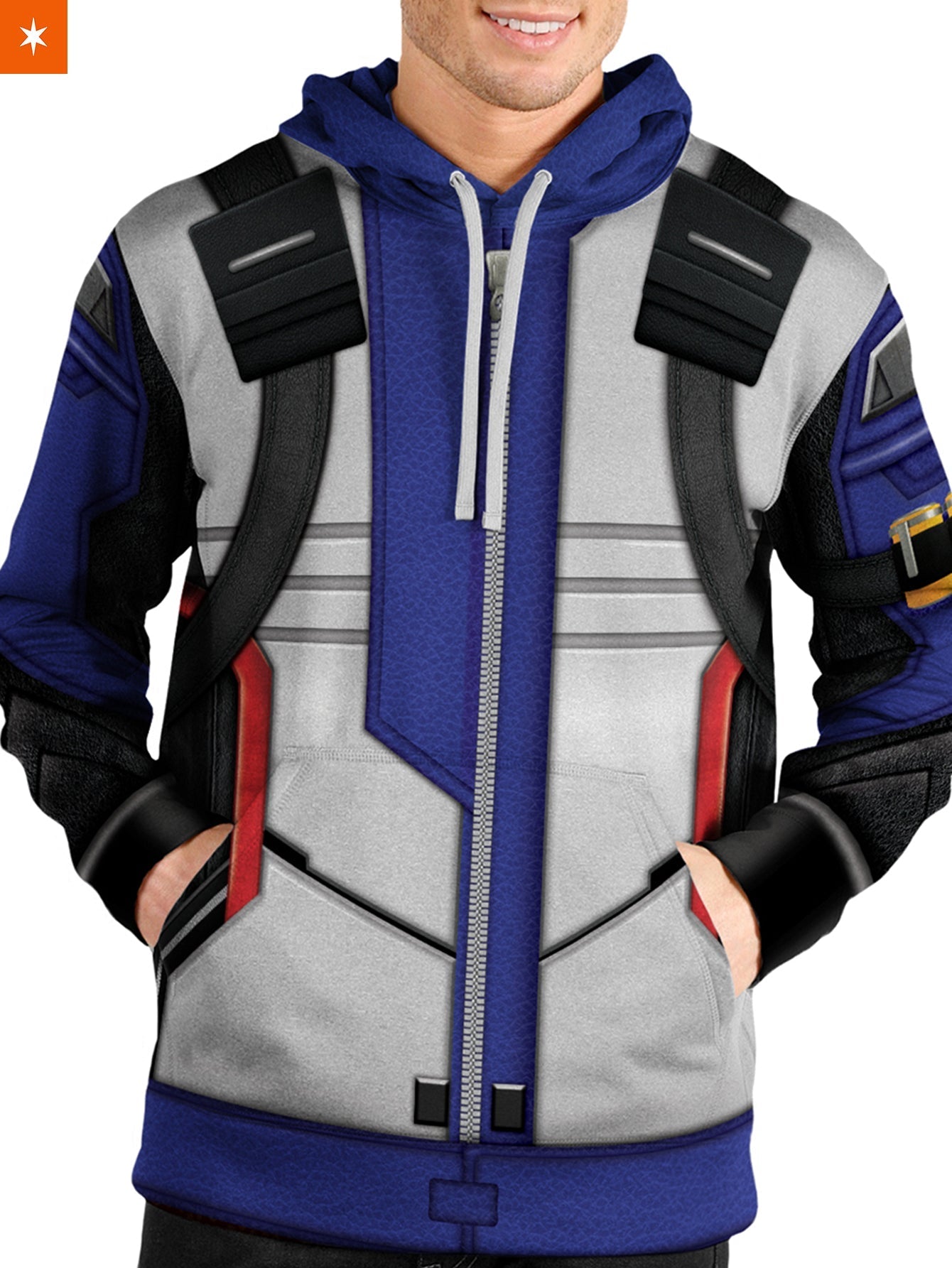 Fandomaniax - Soldier: 76 Unisex Pullover Hoodie