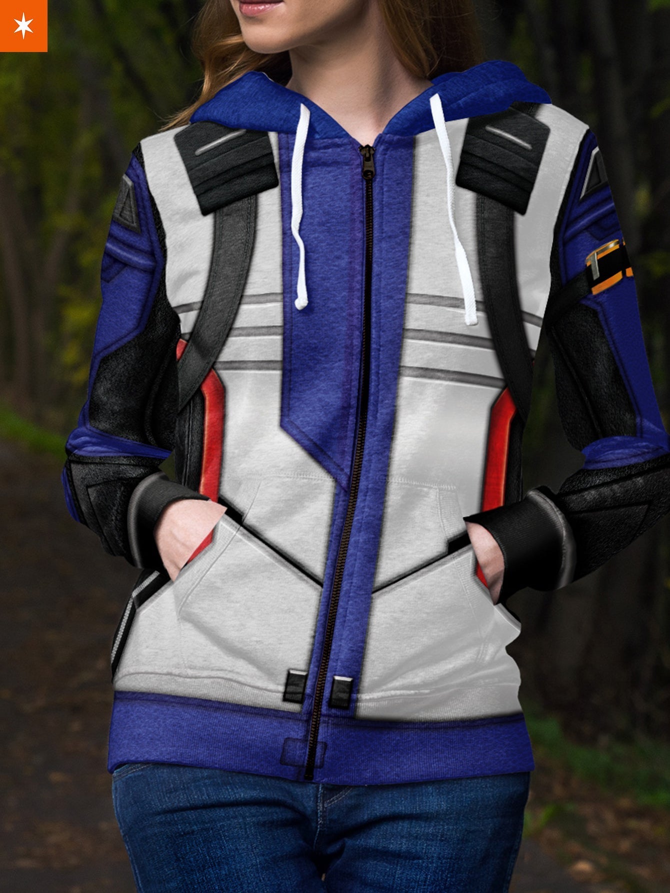 Fandomaniax - Soldier: 76 Unisex Zipped Hoodie