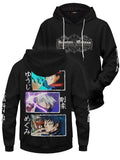 Fandomaniax - Sorcerer Trio Panel Unisex Pullover Hoodie