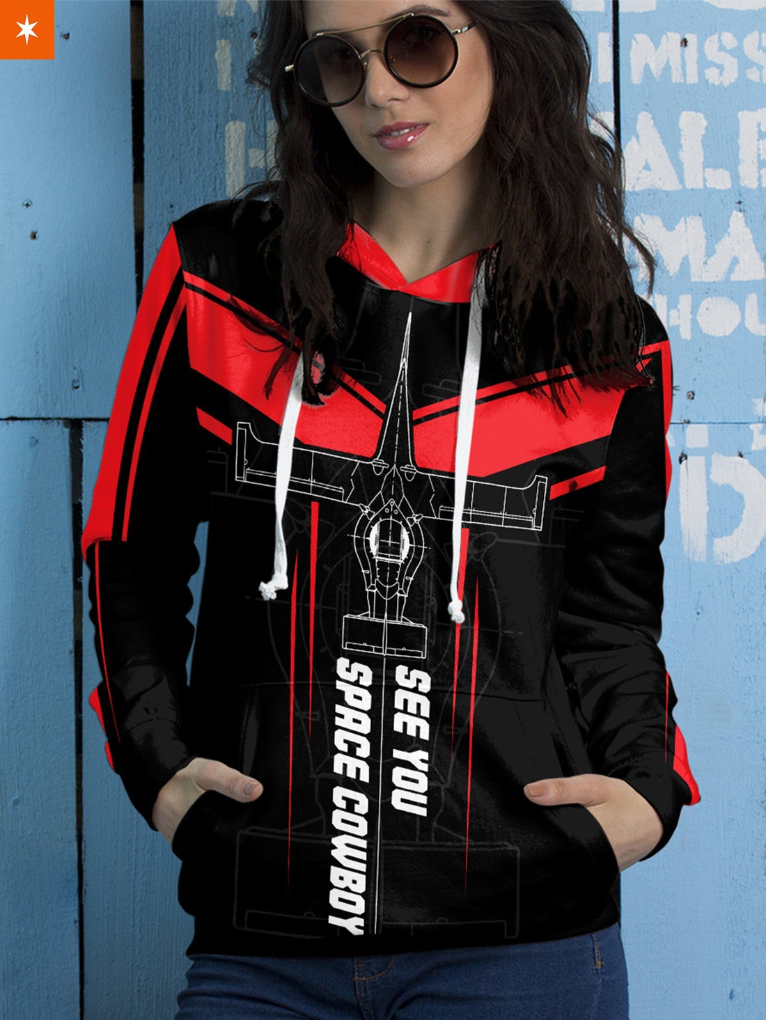 Fandomaniax - Space Cowboy Unisex Pullover Hoodie