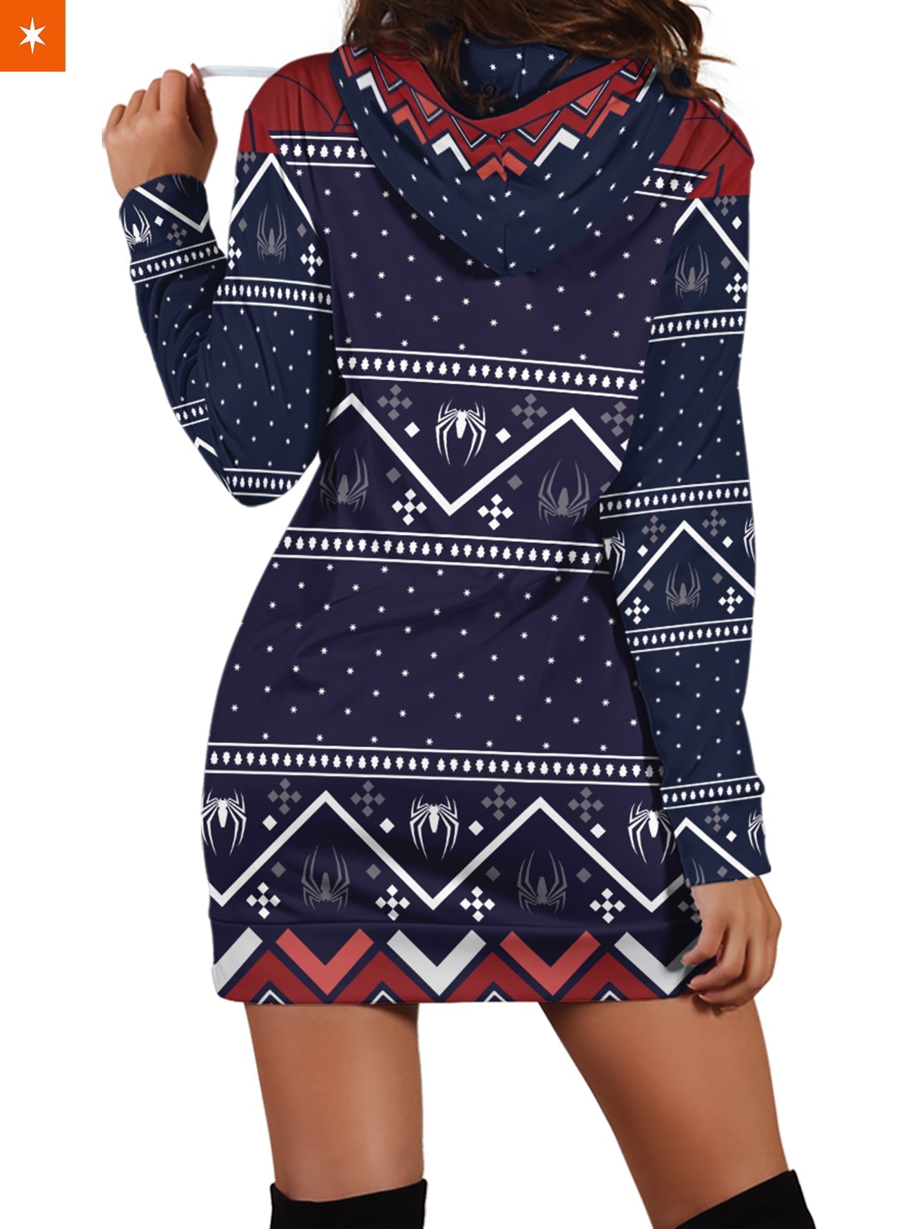 Fandomaniax - Spider Sense Christmas Hoodie Dress