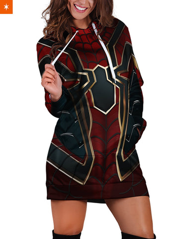 Fandomaniax - Spiderman Hoodie Dress