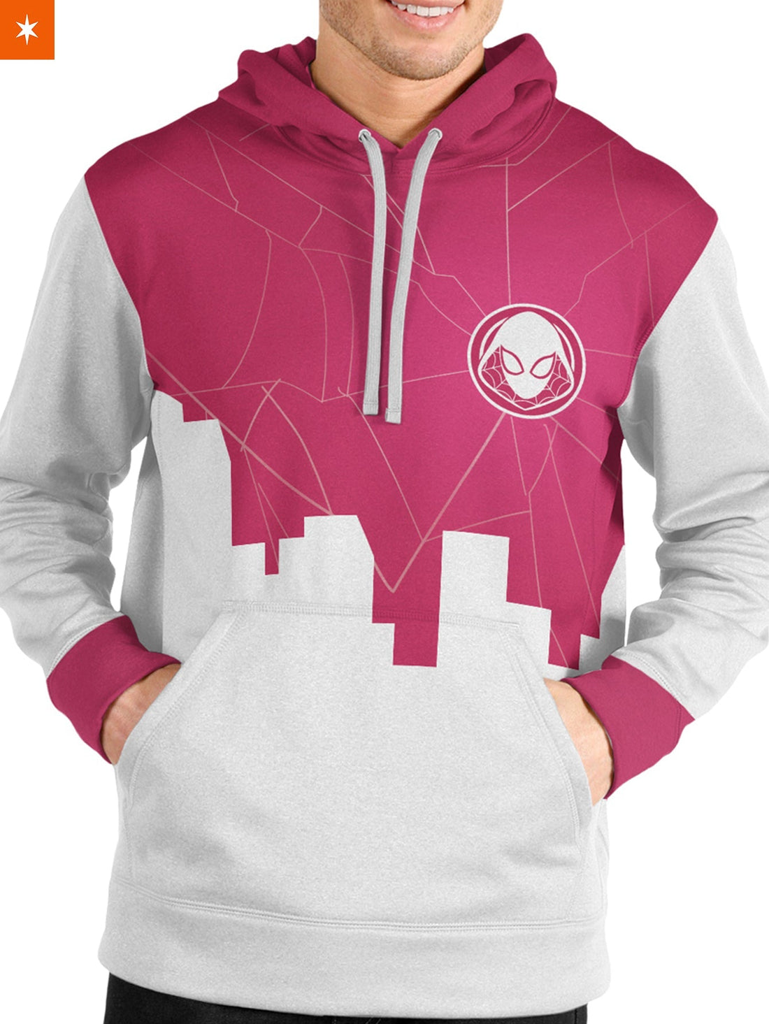 Fandomaniax - Spiderverse Gwen Unisex Pullover Hoodie