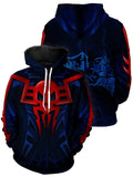 Fandomaniax - Spidey 2099 Unisex Pullover Hoodie