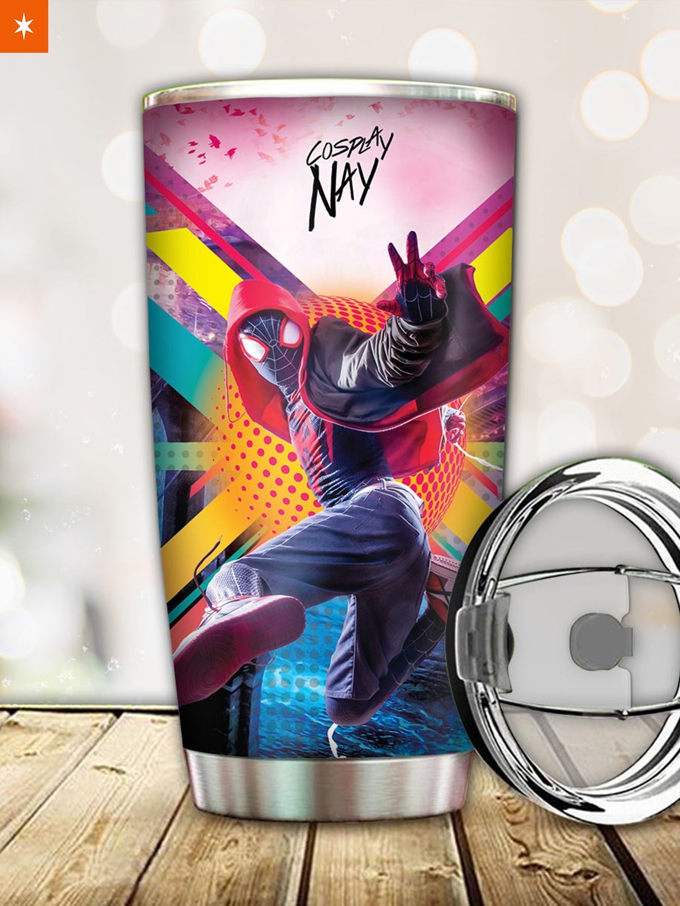 Fandomaniax - Spidey Miles - Signed Tumbler