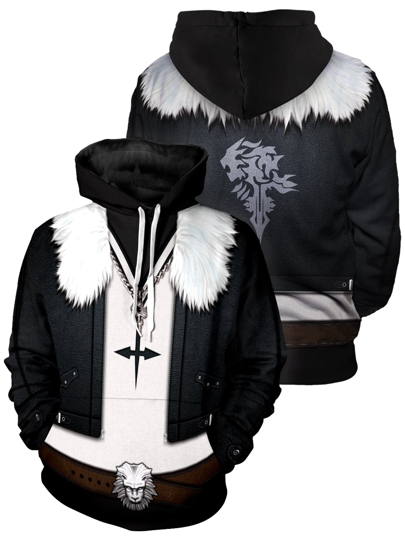 Fandomaniax - Squall Leonhart Unisex Pullover Hoodie