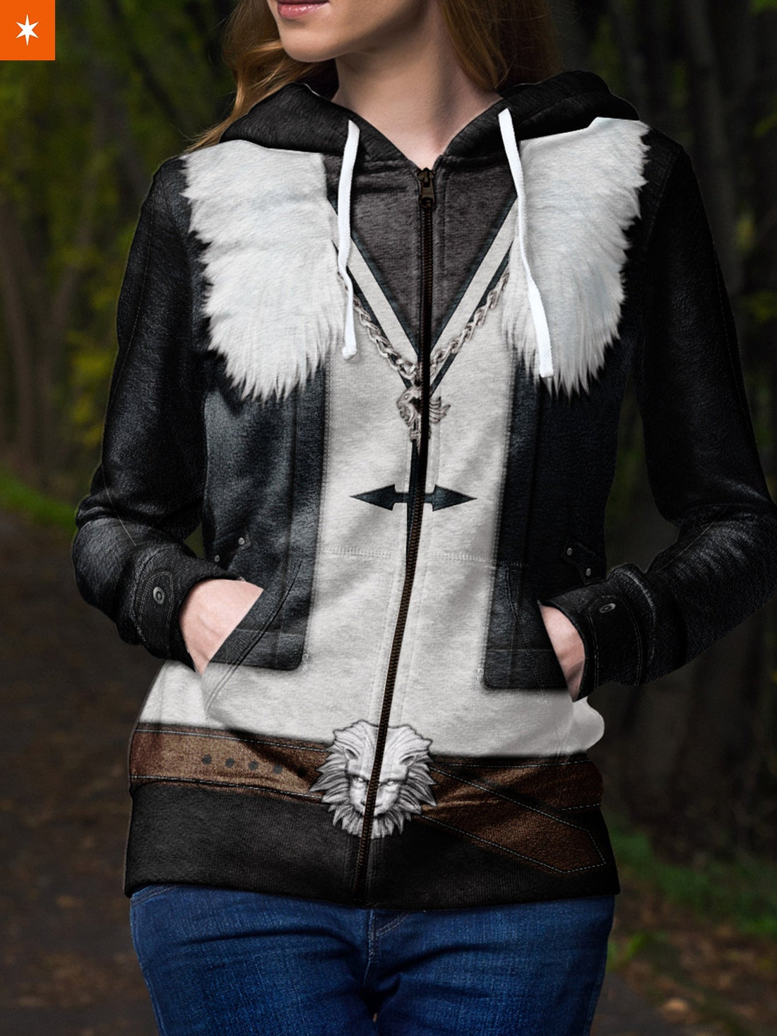 Fandomaniax - Squall Leonhart Unisex Zipped Hoodie