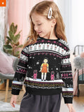 Fandomaniax - Squid Game Xmas Kids Unisex Wool Sweater