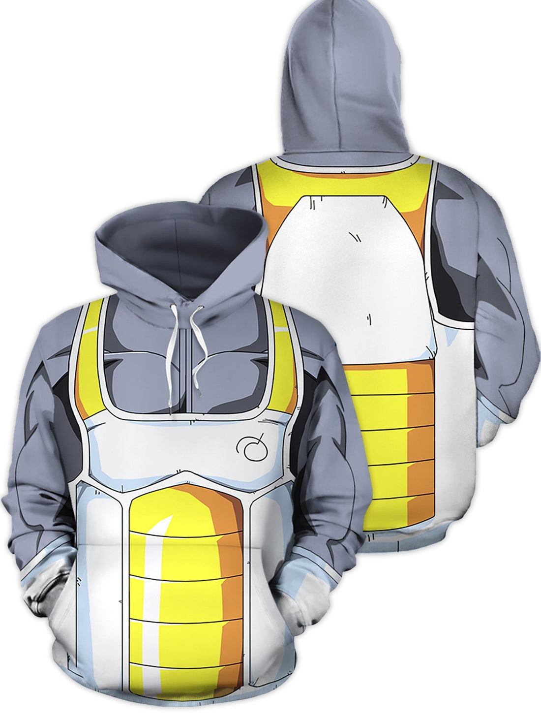 Fandomaniax - SSJ Vegeta Unisex Pullover Hoodie