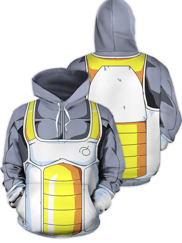 Fandomaniax - SSJ Vegeta Unisex Pullover Hoodie