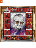 Fandomaniax - Stan Lee Superheroes Quilt Blanket