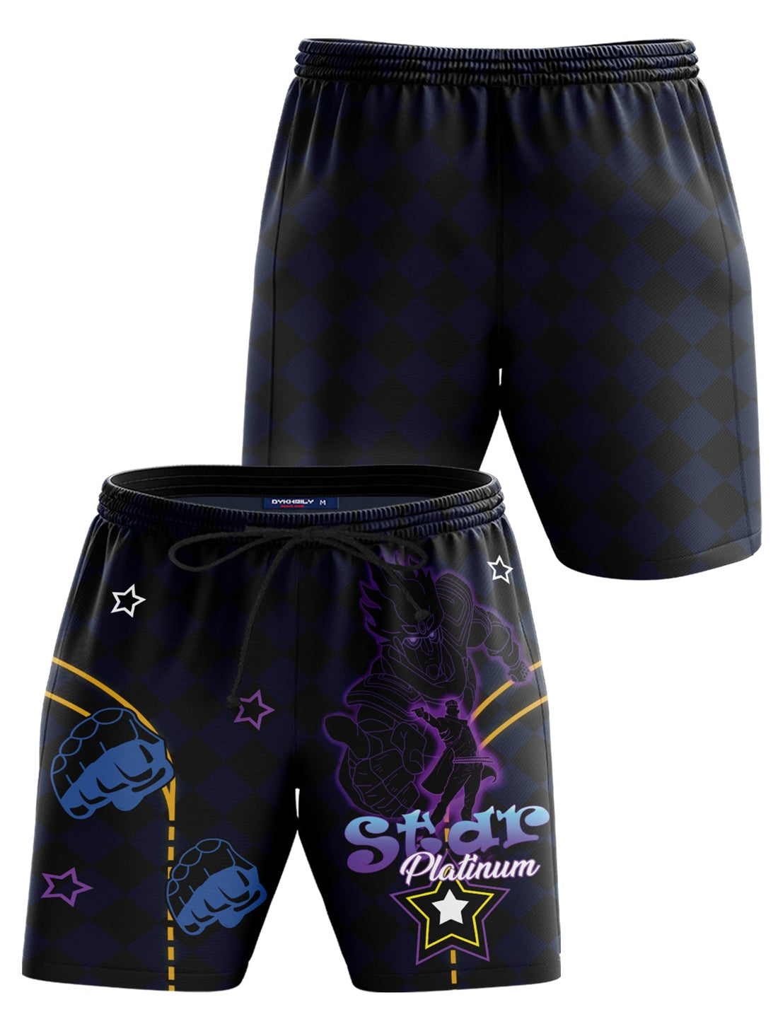 Fandomaniax - Star Platinum Beach Shorts