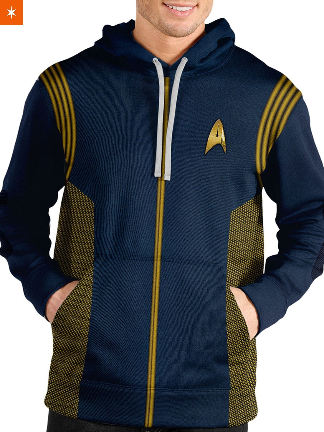 Fandomaniax - Star Trek Discovery Unisex Pullover Hoodie