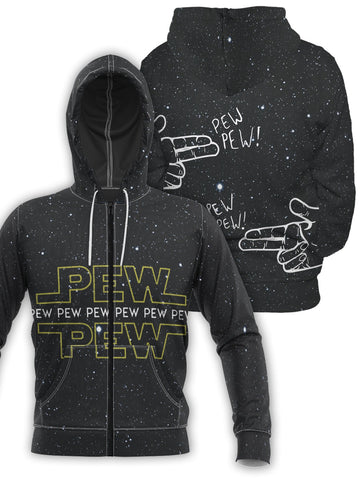 Fandomaniax - Star Wars Blaster Zipped Hoodie