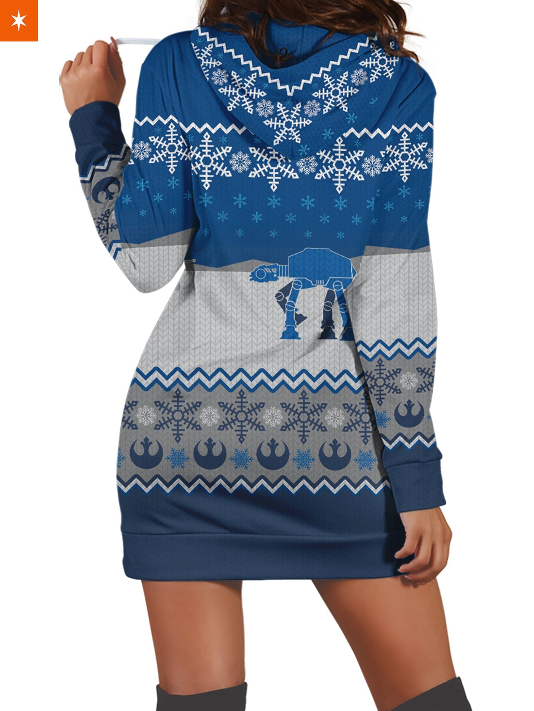 Fandomaniax - Star Wars Christmas Hoodie Dress