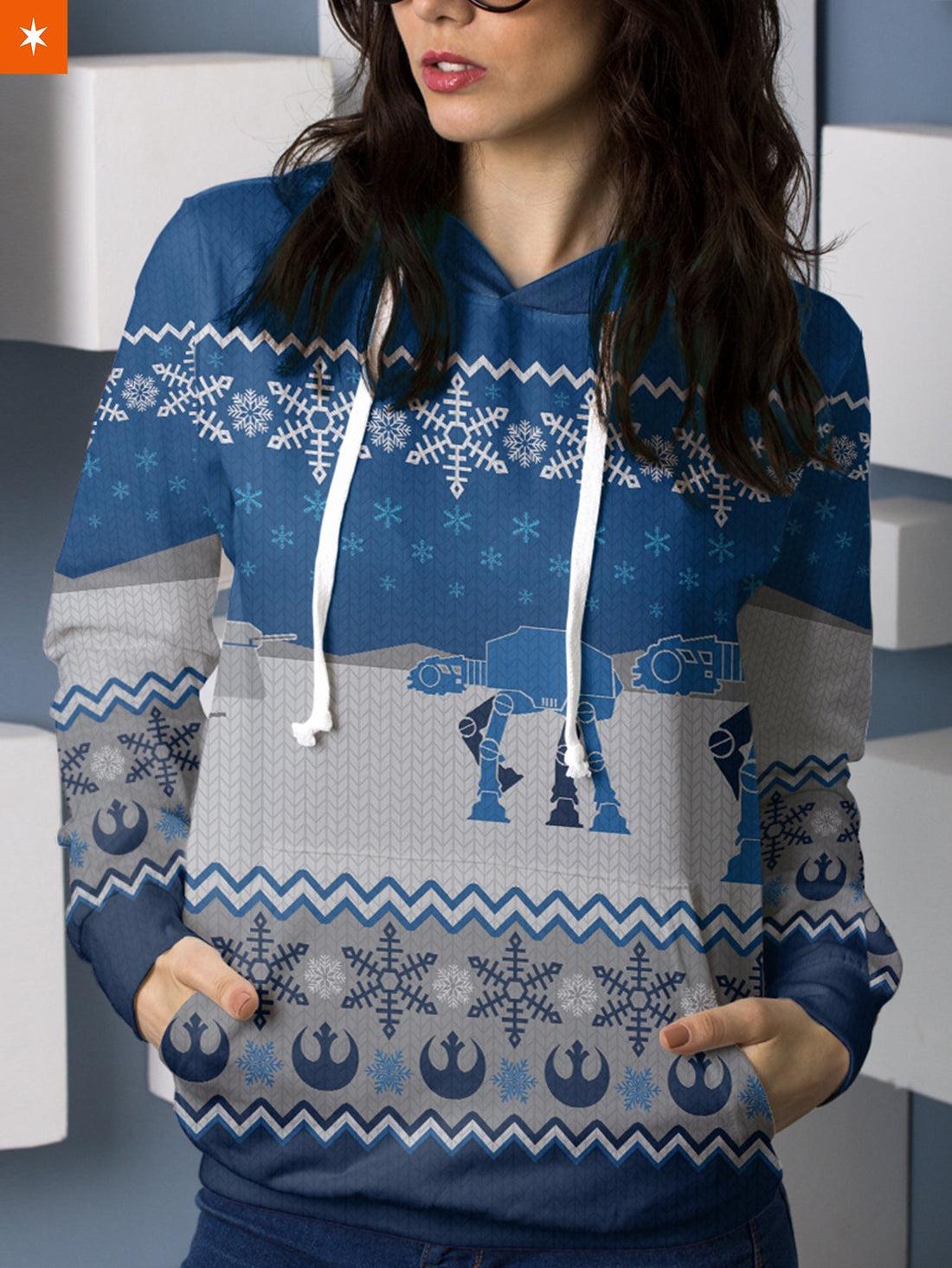 Fandomaniax - Star Wars Christmas Unisex Pullover Hoodie