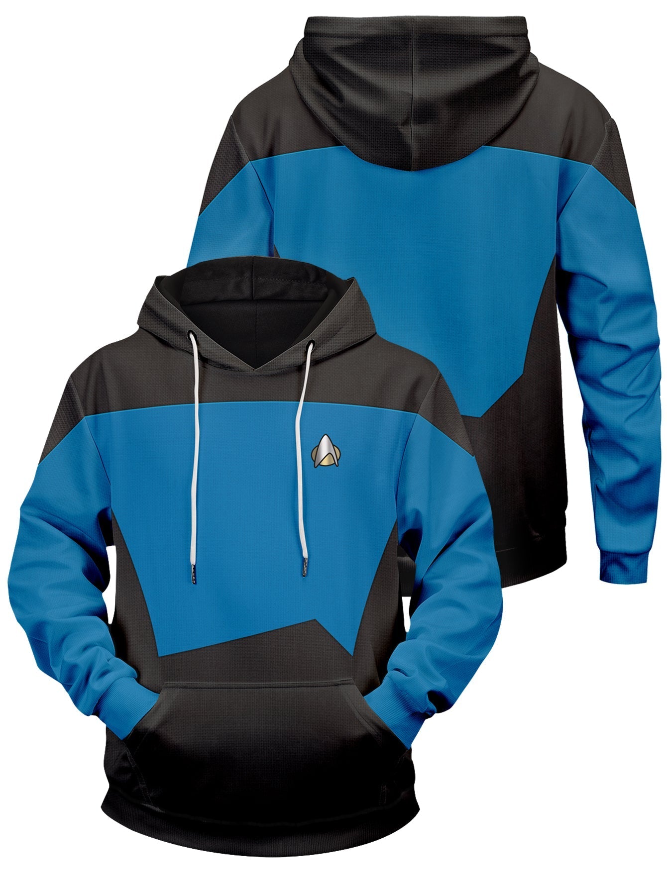 Fandomaniax - Starfleet Science Division Unisex Pullover Hoodie