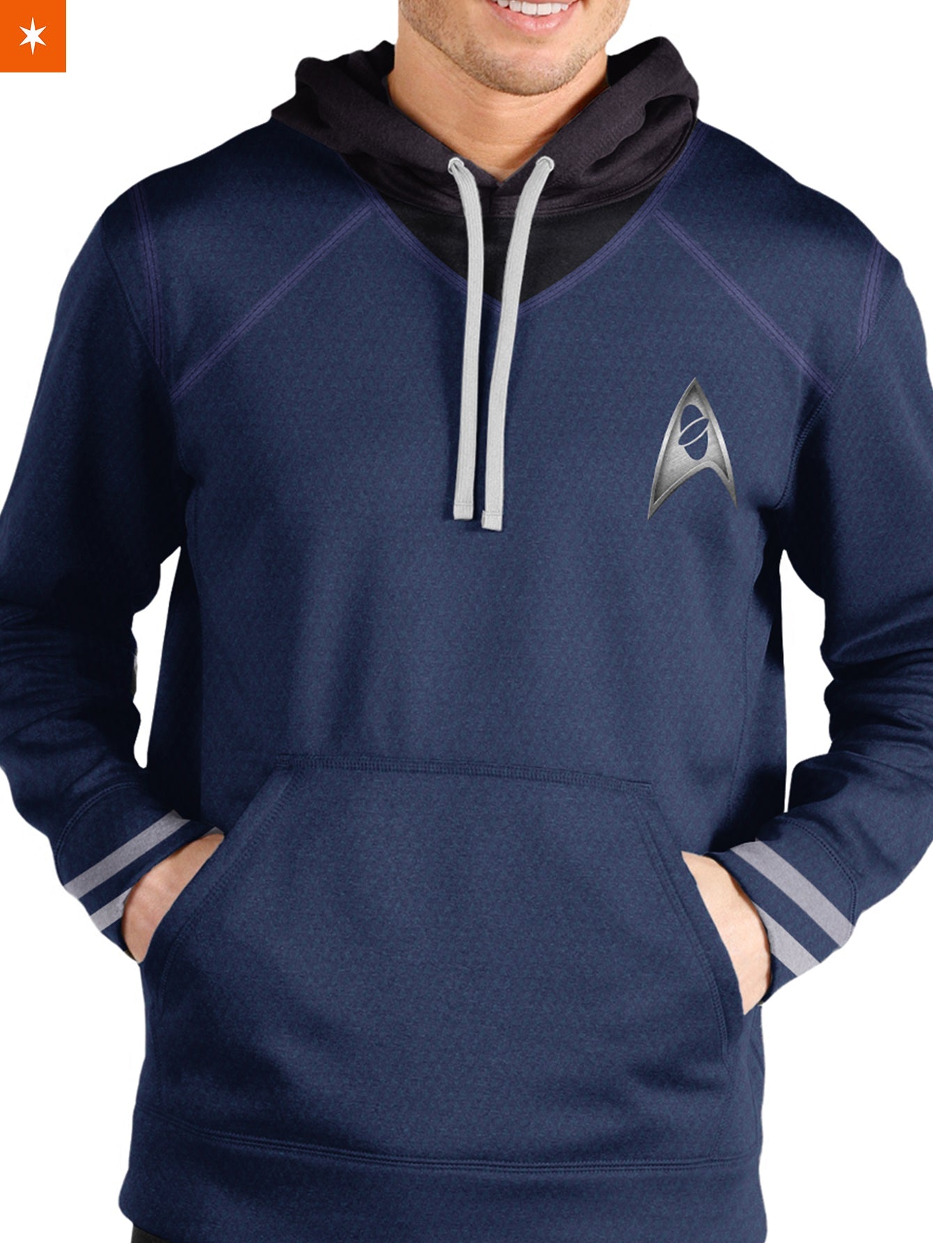 Fandomaniax - Starfleet Science Unisex Pullover Hoodie