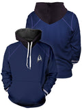 Fandomaniax - Starfleet Science Unisex Pullover Hoodie