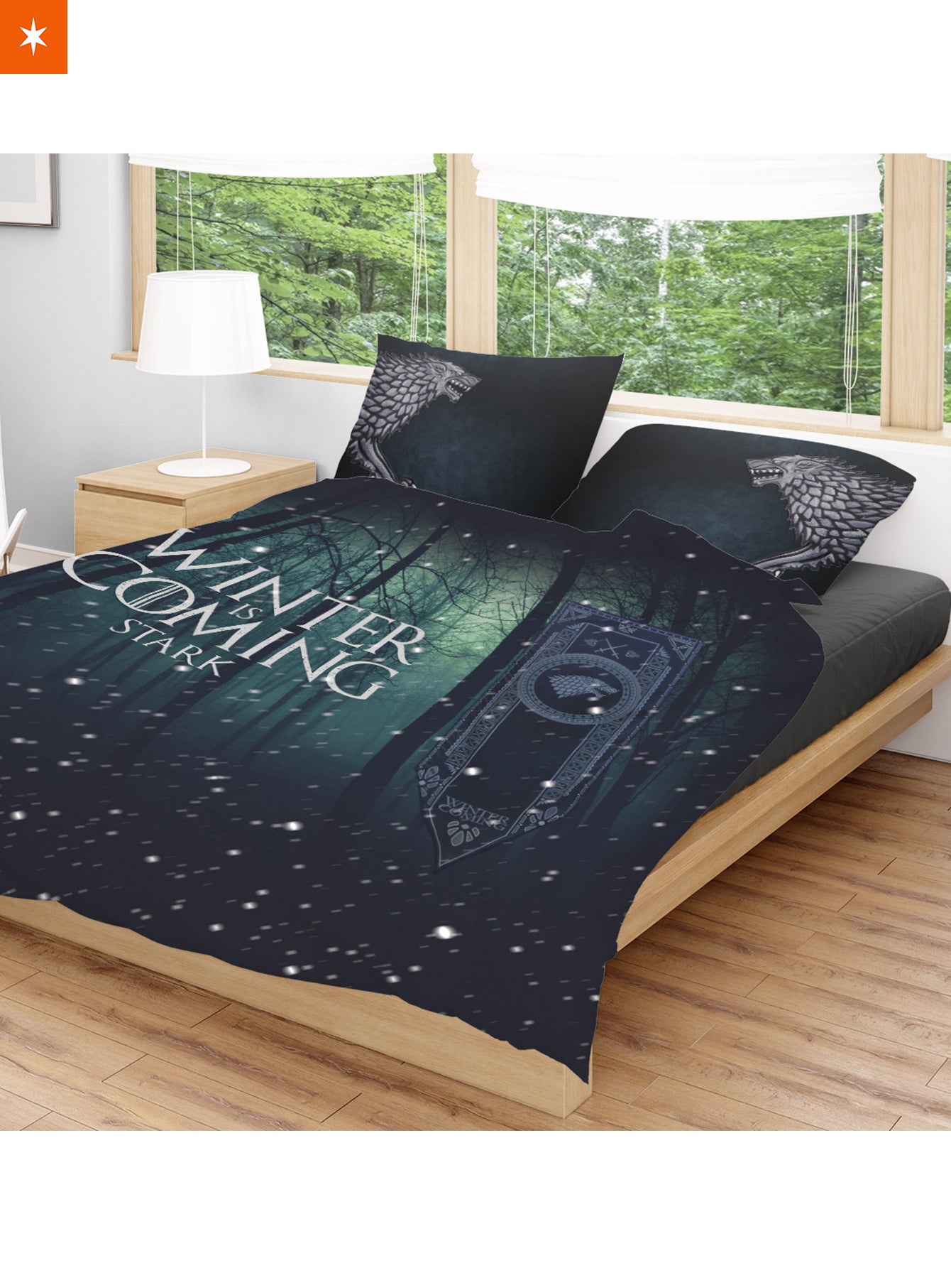 Fandomaniax - Stark Banner Bedding Set