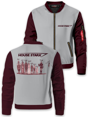 Fandomaniax - Stark Family Members Bomber Jacket