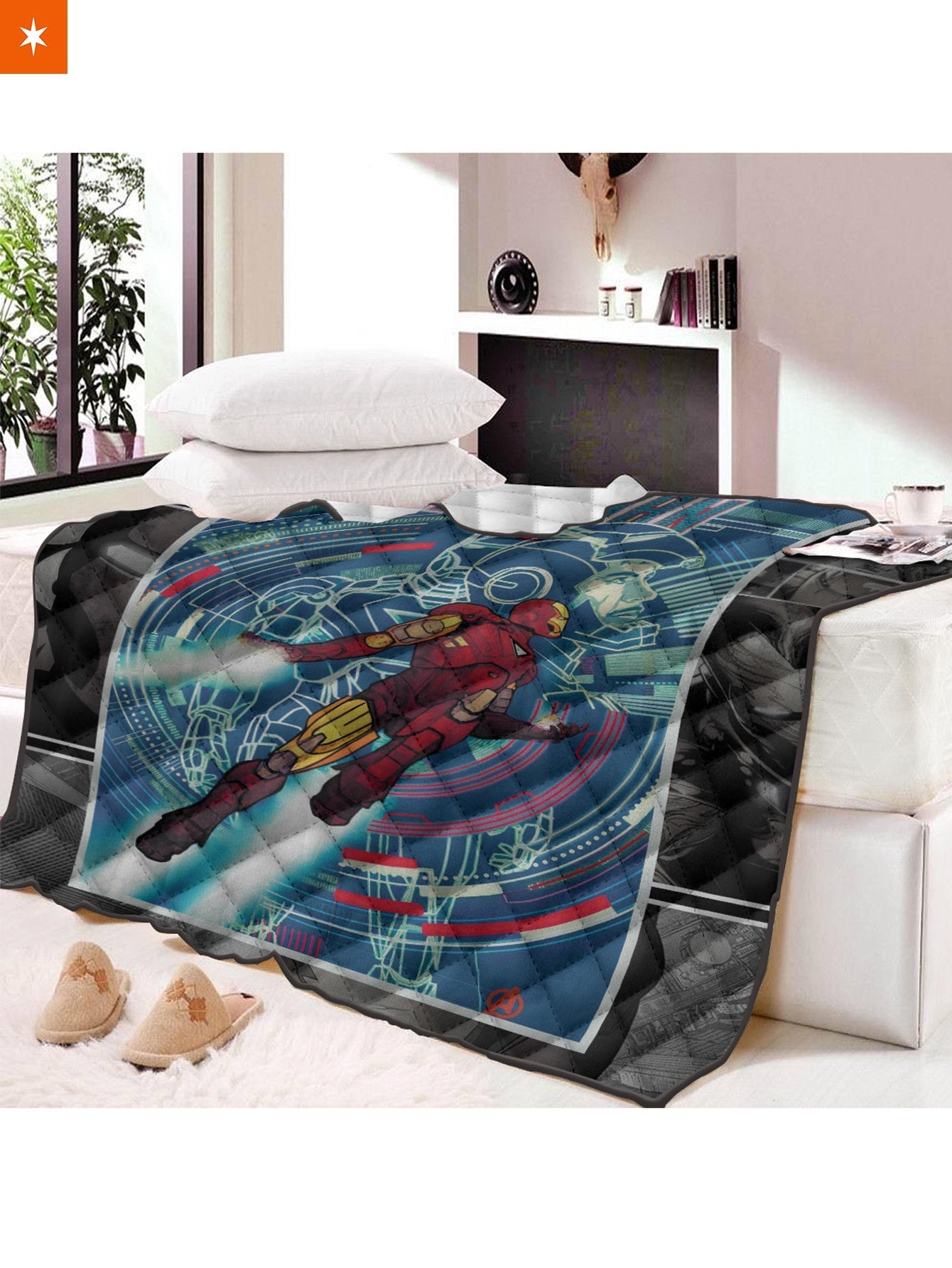 Fandomaniax - Stark MK6 Quilt Blanket