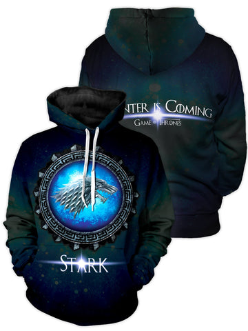 Fandomaniax - Stark Winter Unisex Pullover Hoodie