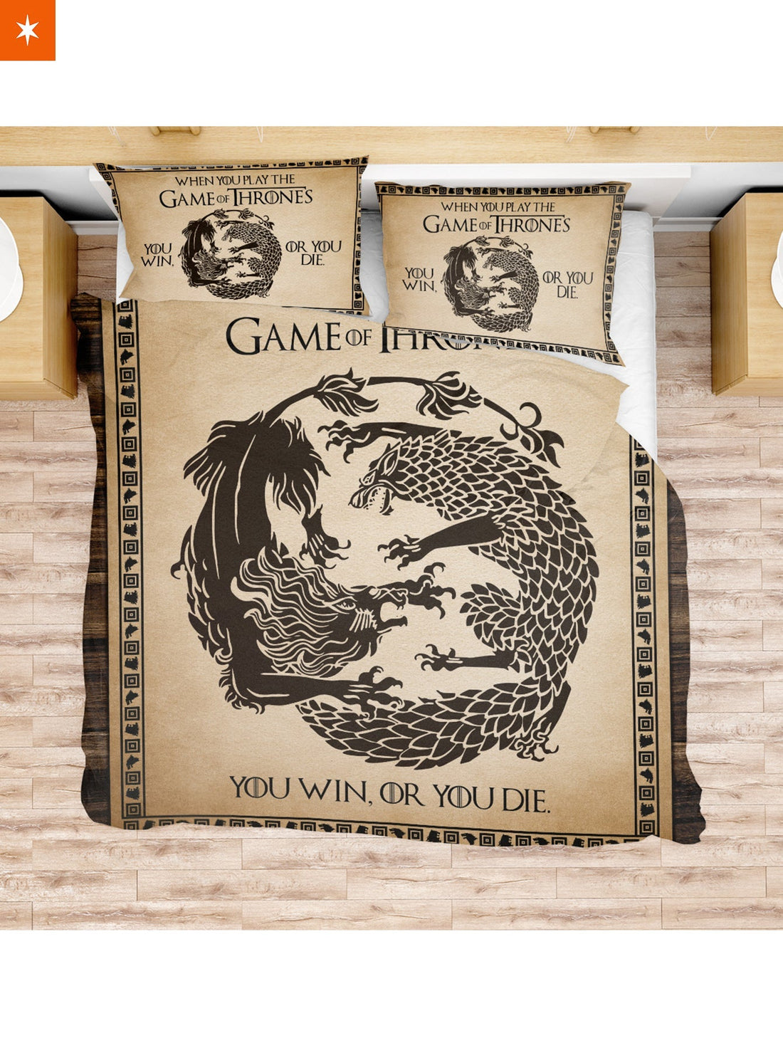 Fandomaniax - Stark X Lannister Bedding Set