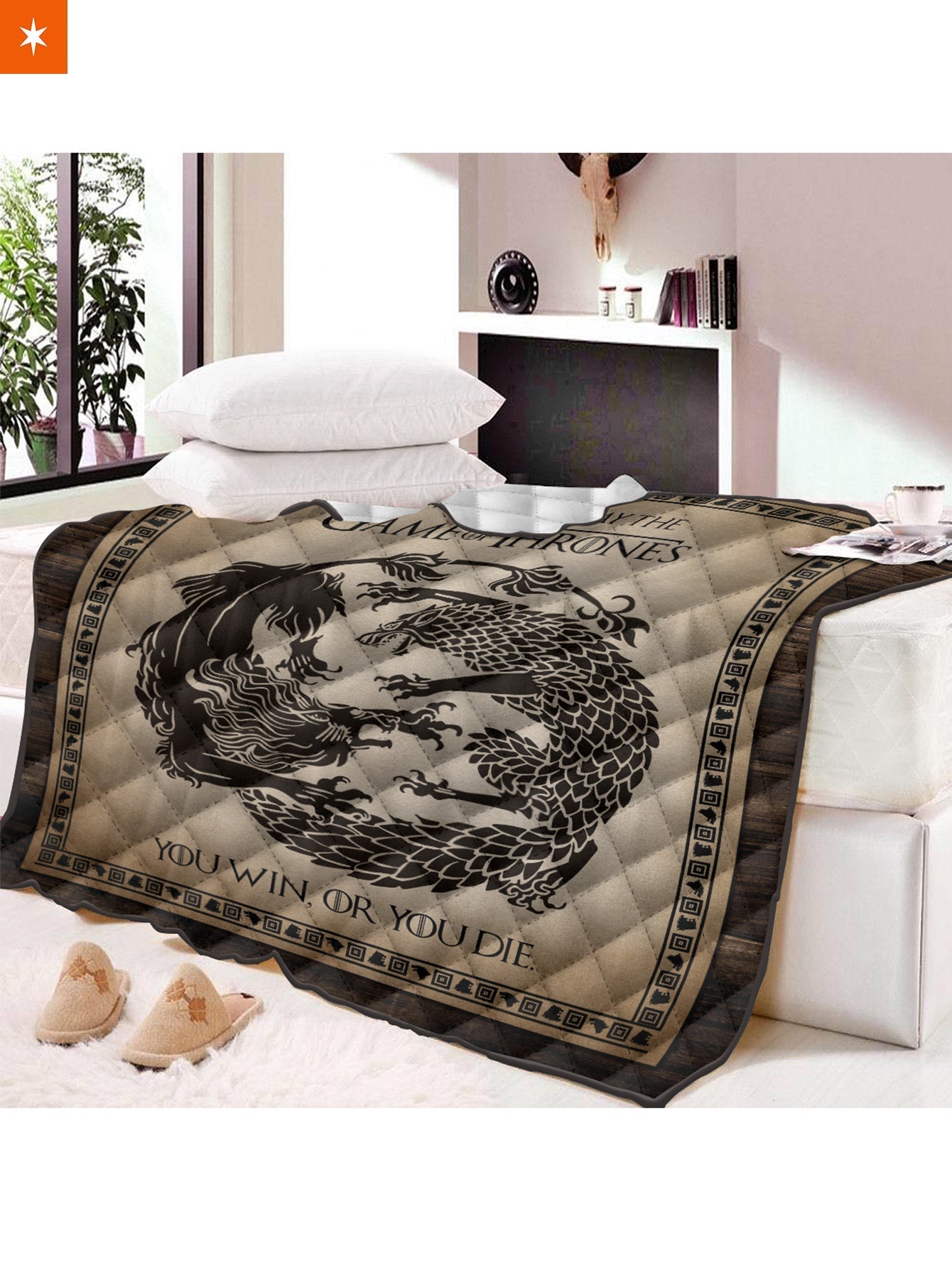 Fandomaniax - Stark X Lannister Quilt Blanket