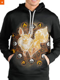 Fandomaniax - Starry Eeveelution Unisex Pullover Hoodie