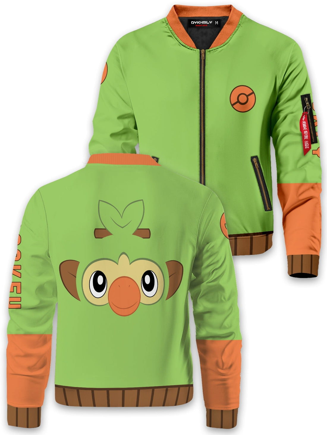 Fandomaniax - Starter Grookey Bomber Jacket