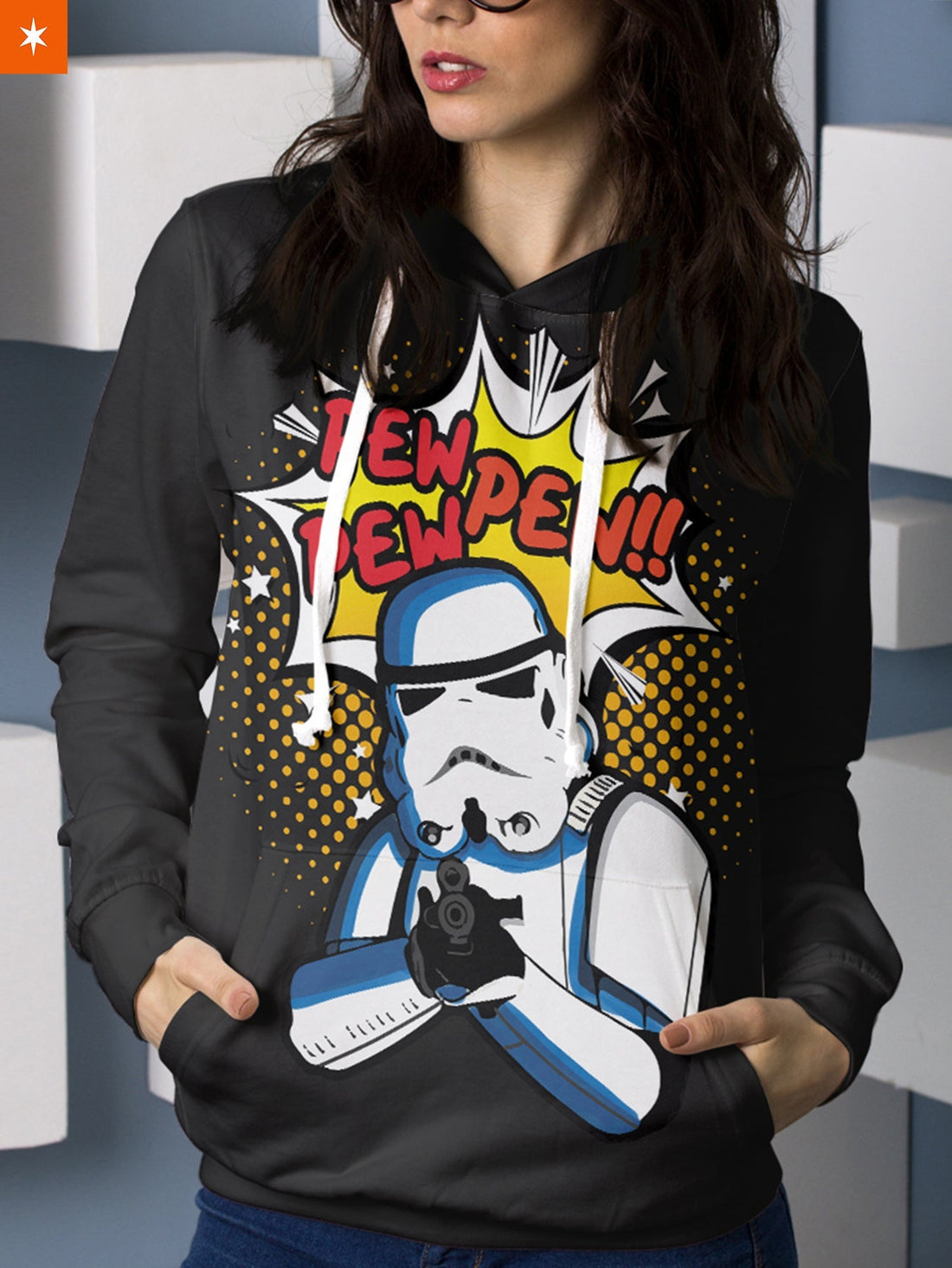 Fandomaniax - Storm Trooper Aim Unisex Pullover Hoodie