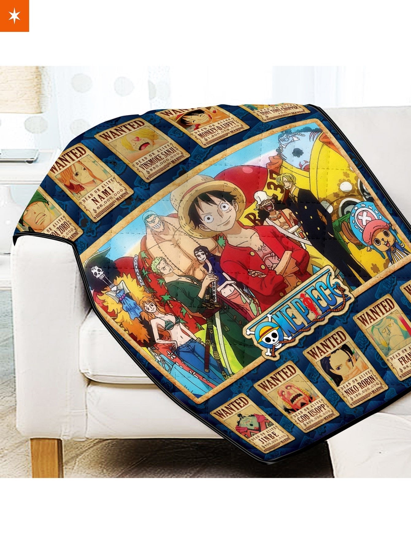 Fandomaniax - Straw Hat Bounty Quilt Blanket