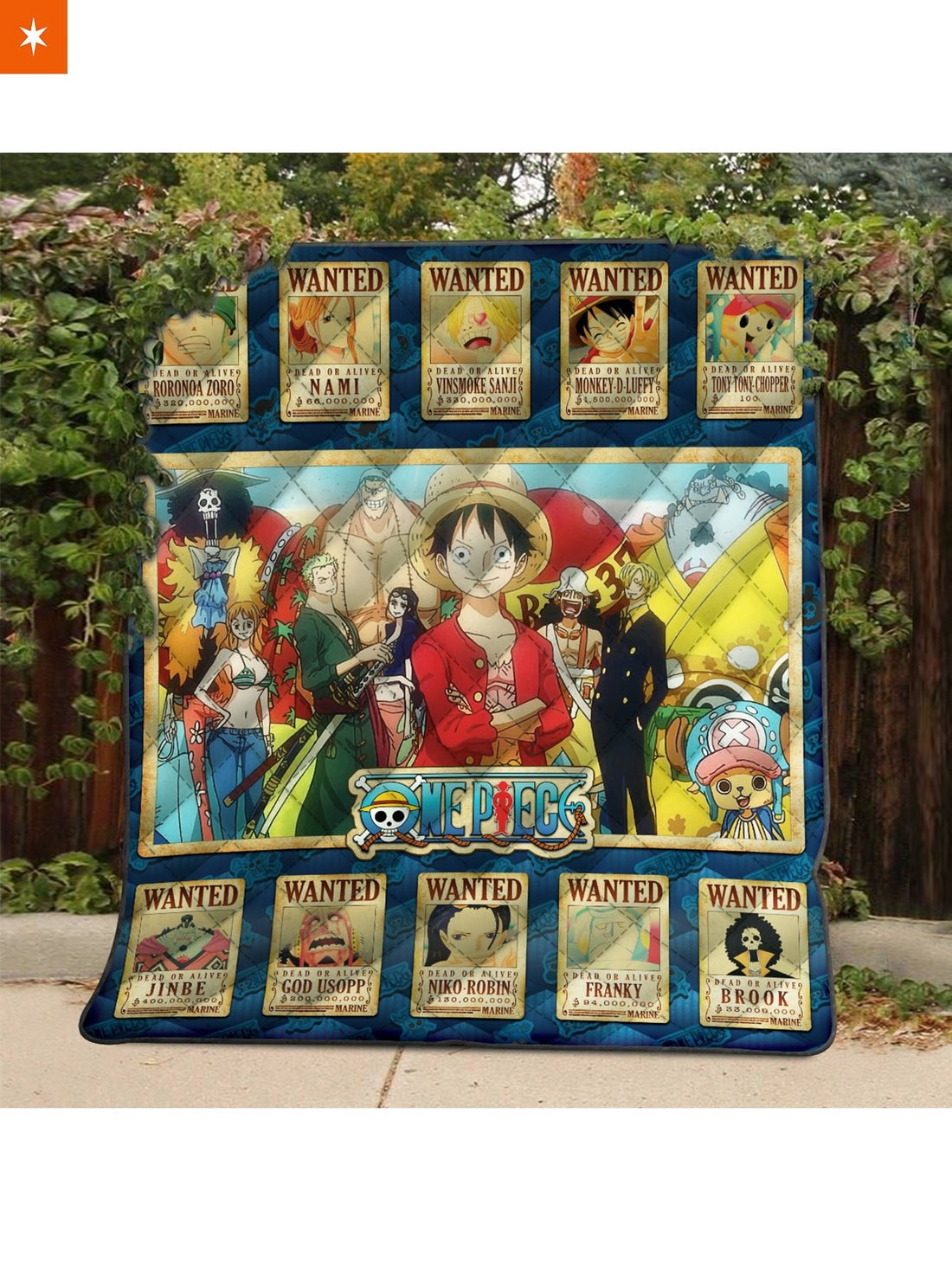 Fandomaniax - Straw Hat Bounty Quilt Blanket