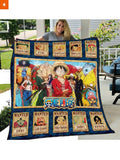 Fandomaniax - Straw Hat Bounty Quilt Blanket