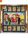 Fandomaniax - Straw Hat Bounty Quilt Blanket