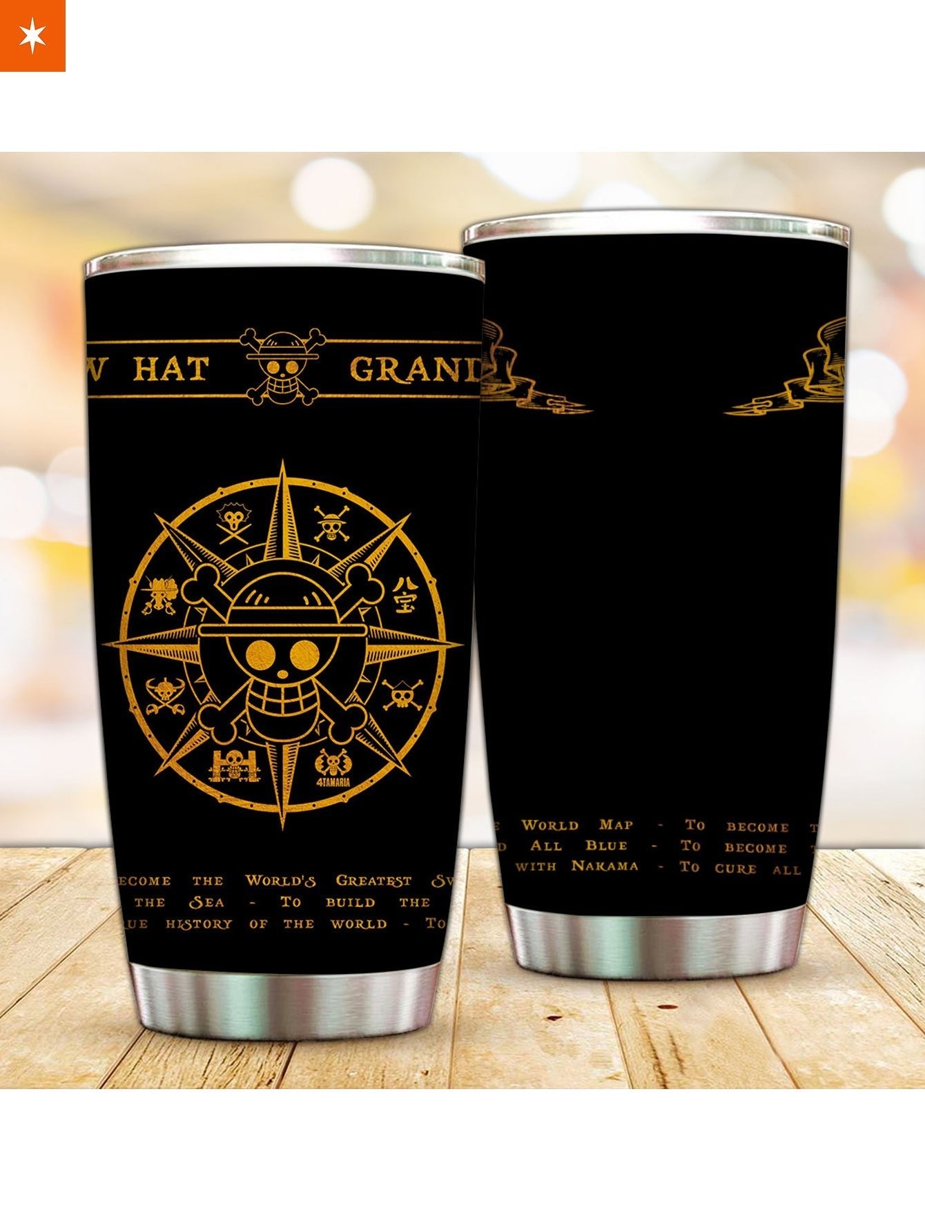 Fandomaniax - Straw Hat Grand Fleet Tumbler