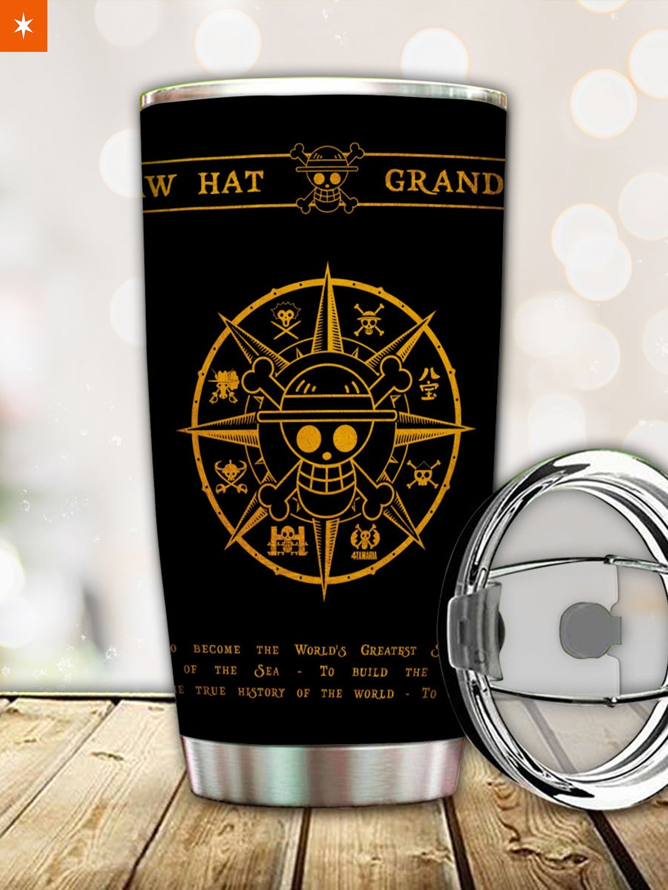 Fandomaniax - Straw Hat Grand Fleet Tumbler