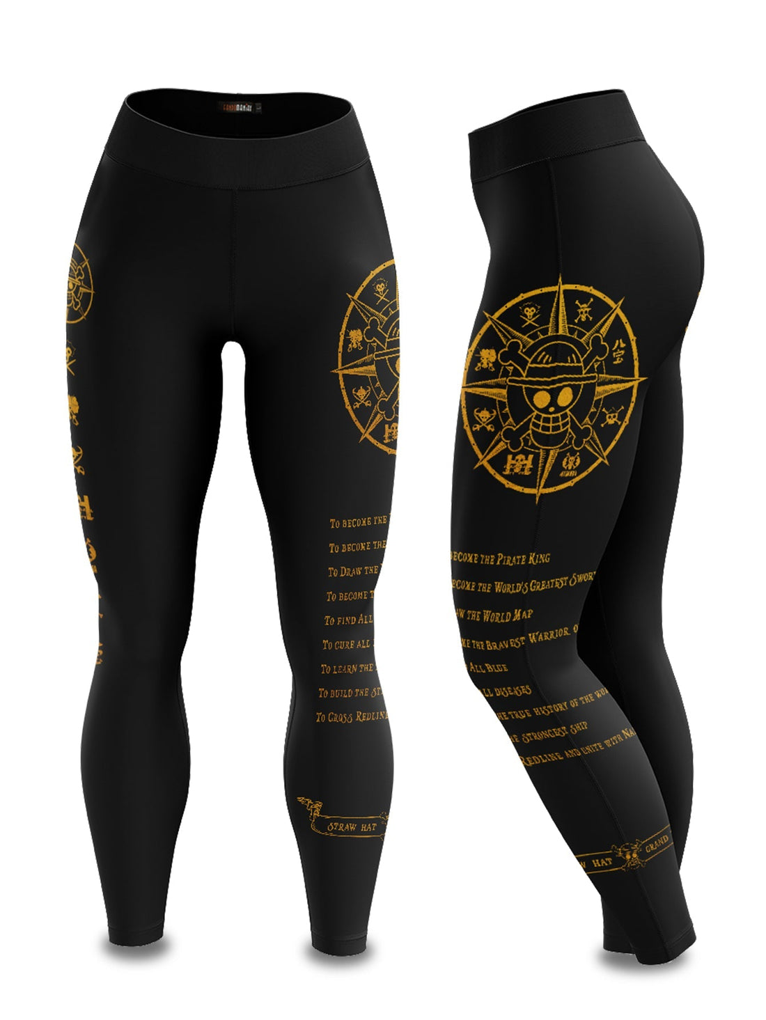 Fandomaniax - Straw Hat Grand Fleet Unisex Tights