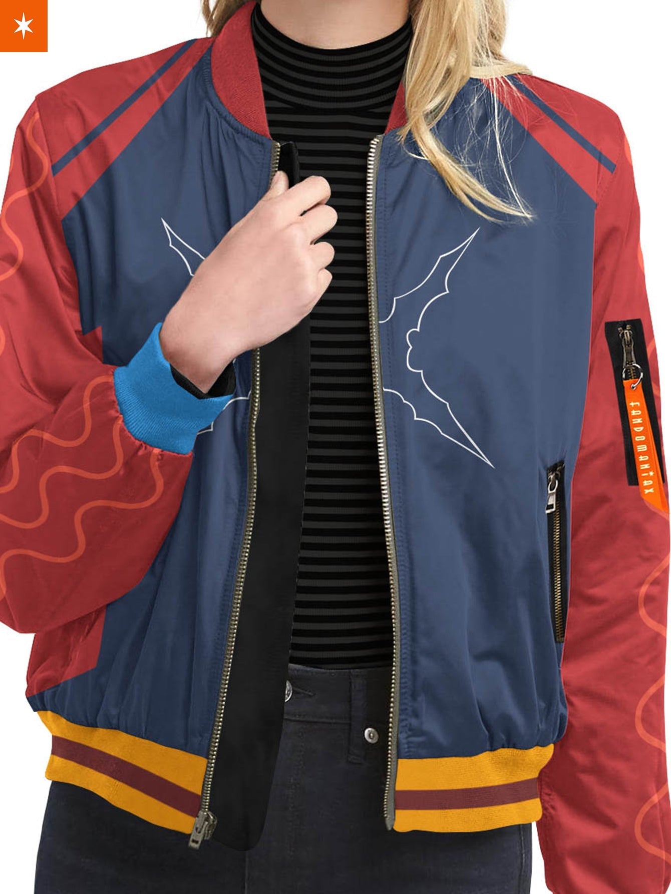 Fandomaniax - Straw Hat Jersey Bomber Jacket