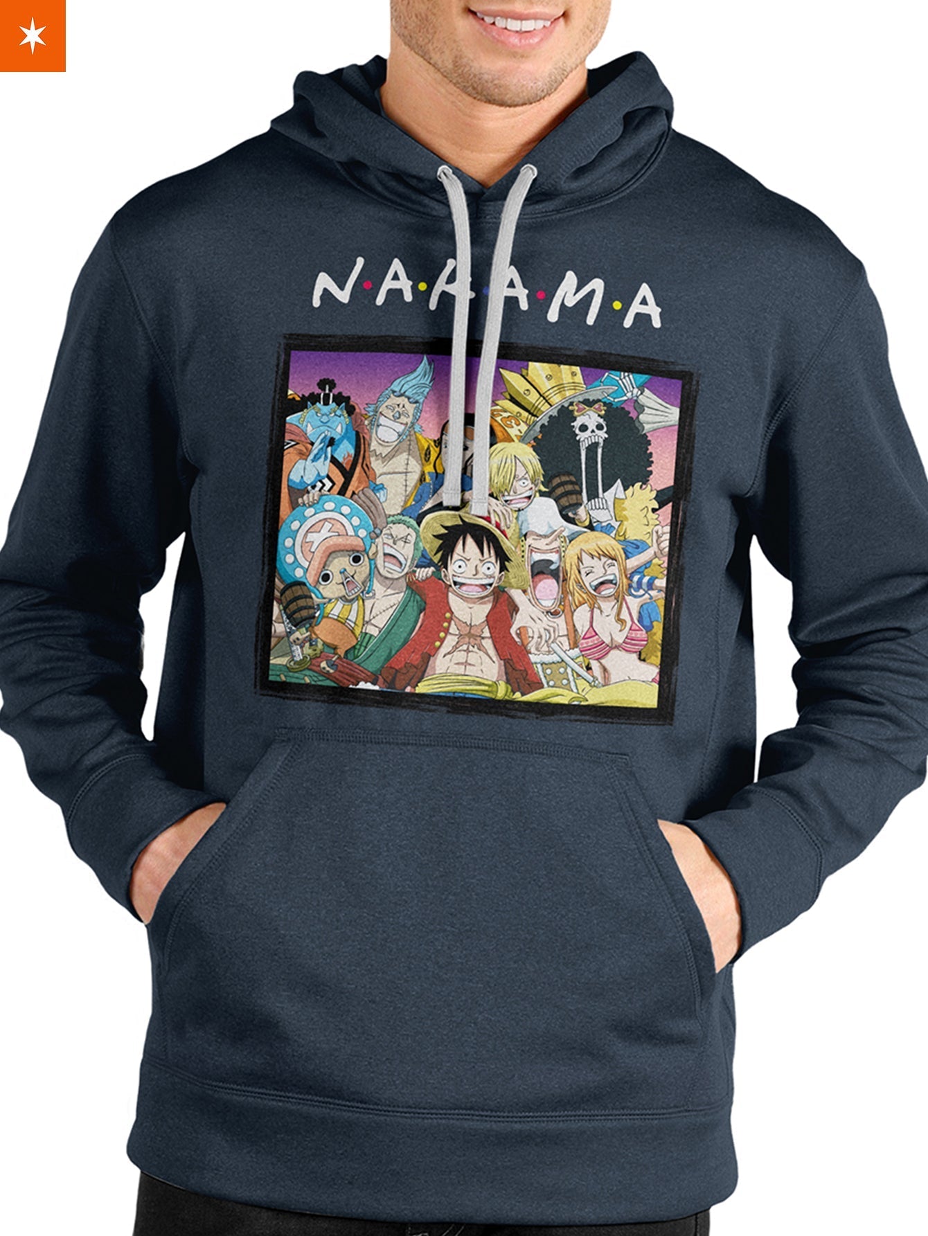 Fandomaniax - Straw Hat Nakama Unisex Pullover Hoodie