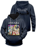 Fandomaniax - Straw Hat Nakama Unisex Pullover Hoodie