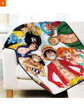 Fandomaniax - Strawhat Crew Quilt Blanket