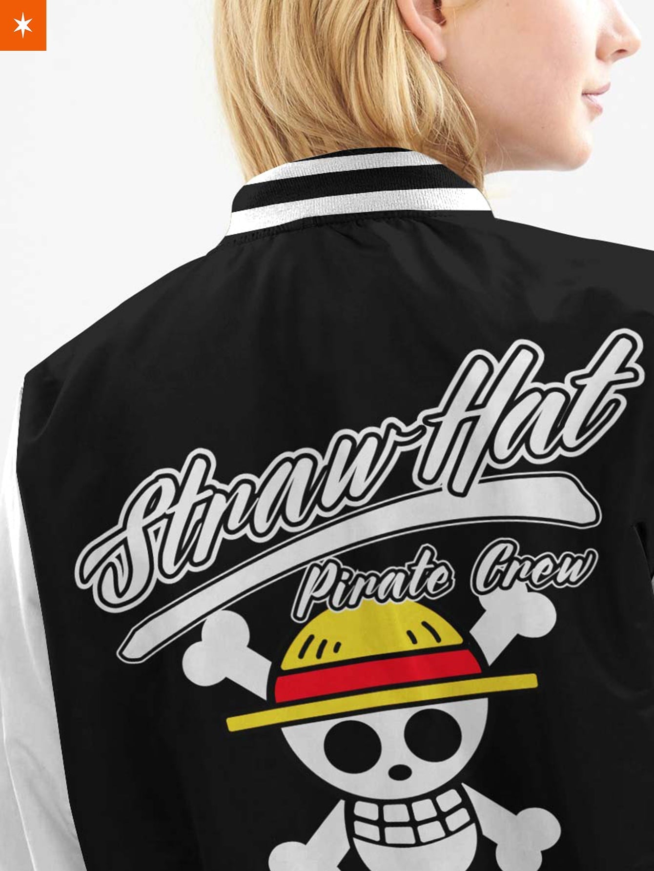 Fandomaniax - Strawhat Jersey V2 Bomber Jacket