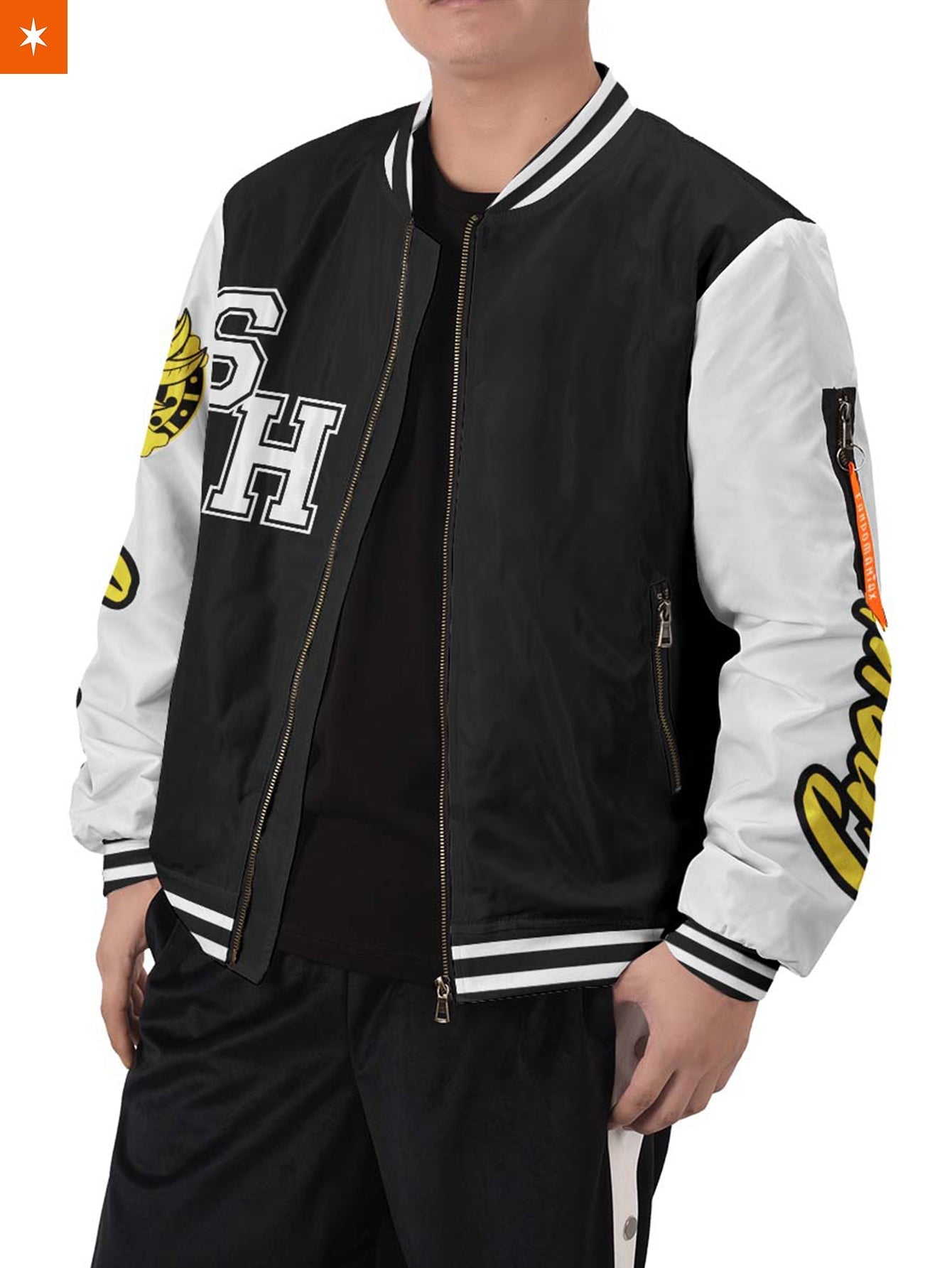 Fandomaniax - Strawhat Jersey V2 Bomber Jacket