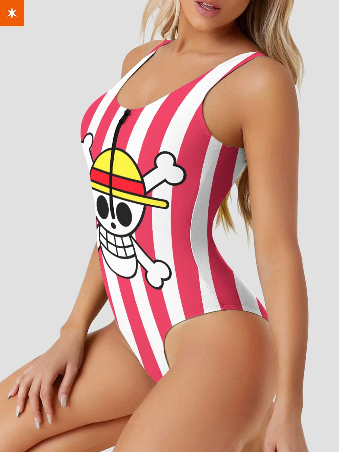 Fandomaniax - Strawhat Pirate One Piece Swimsuit