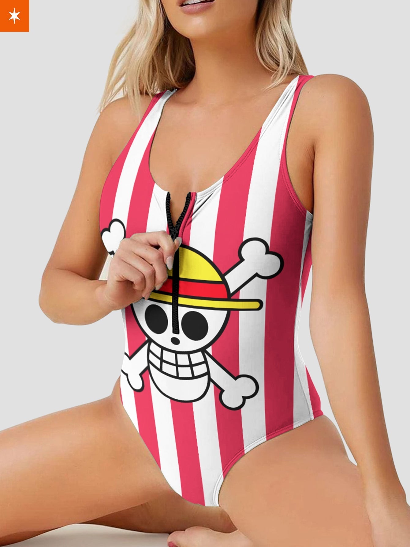 Fandomaniax - Strawhat Pirate One Piece Swimsuit