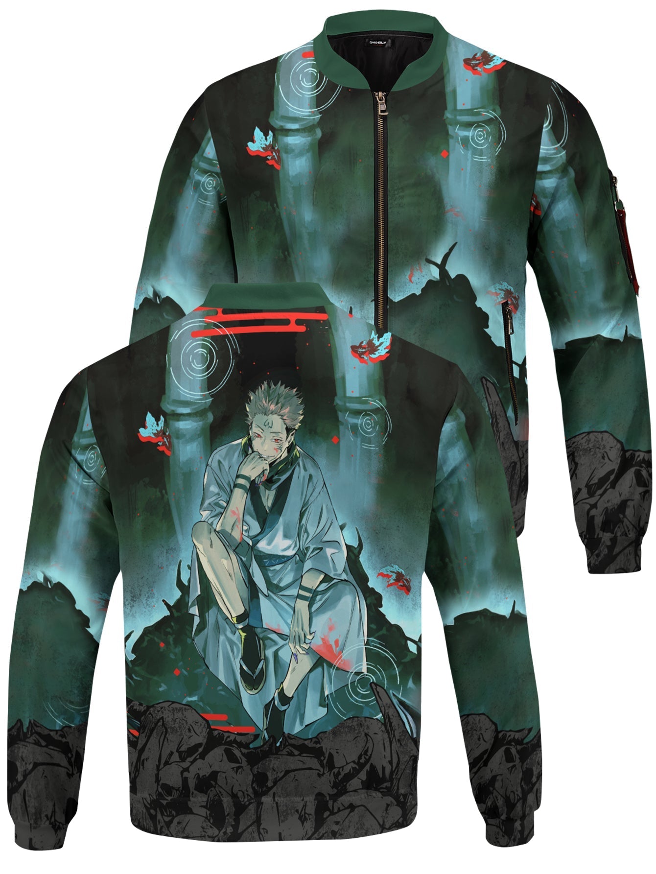 Fandomaniax - Sukuna Domain Expansion Bomber Jacket