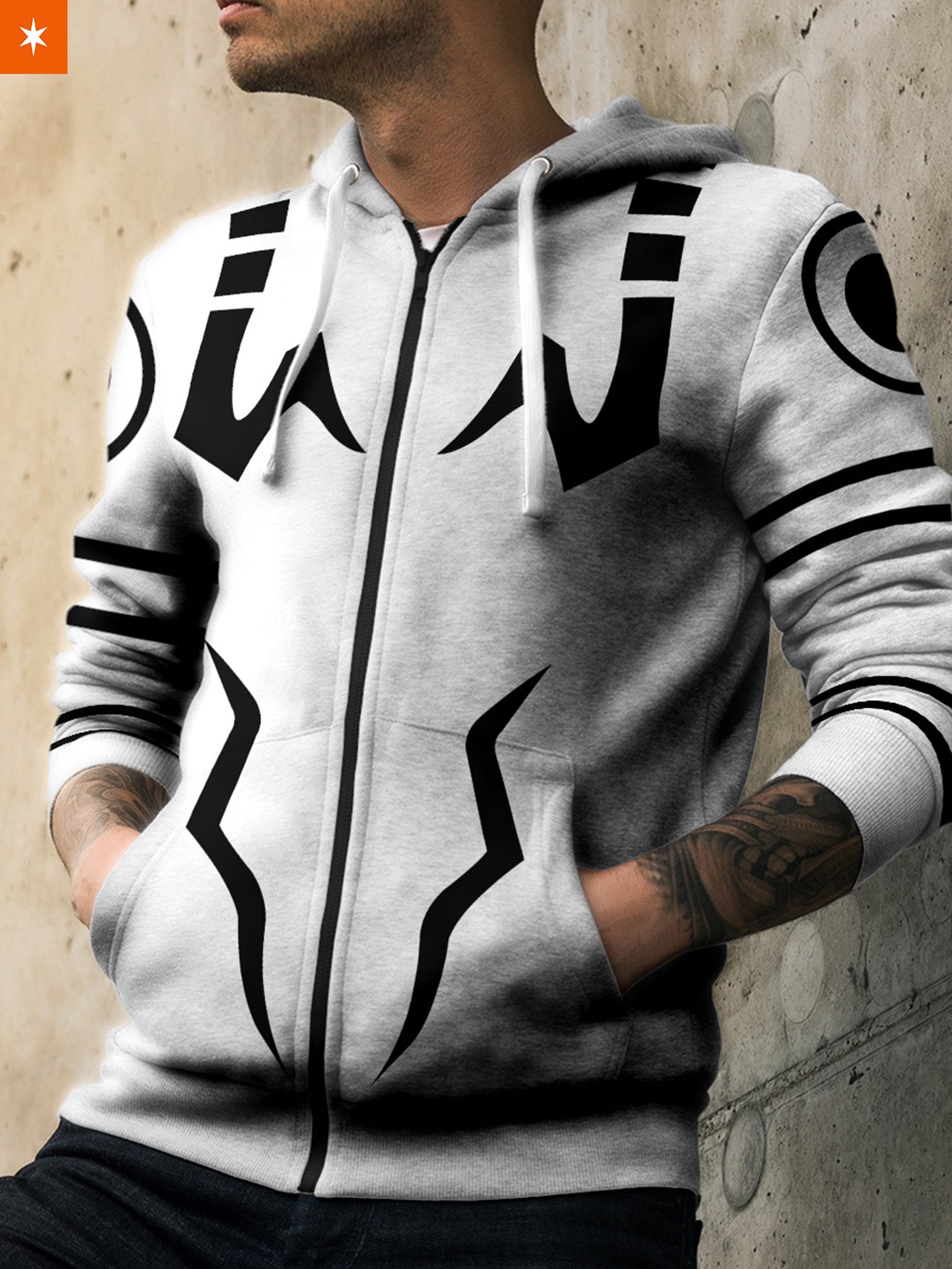 Fandomaniax - Sukuna Unisex Zipped Hoodie